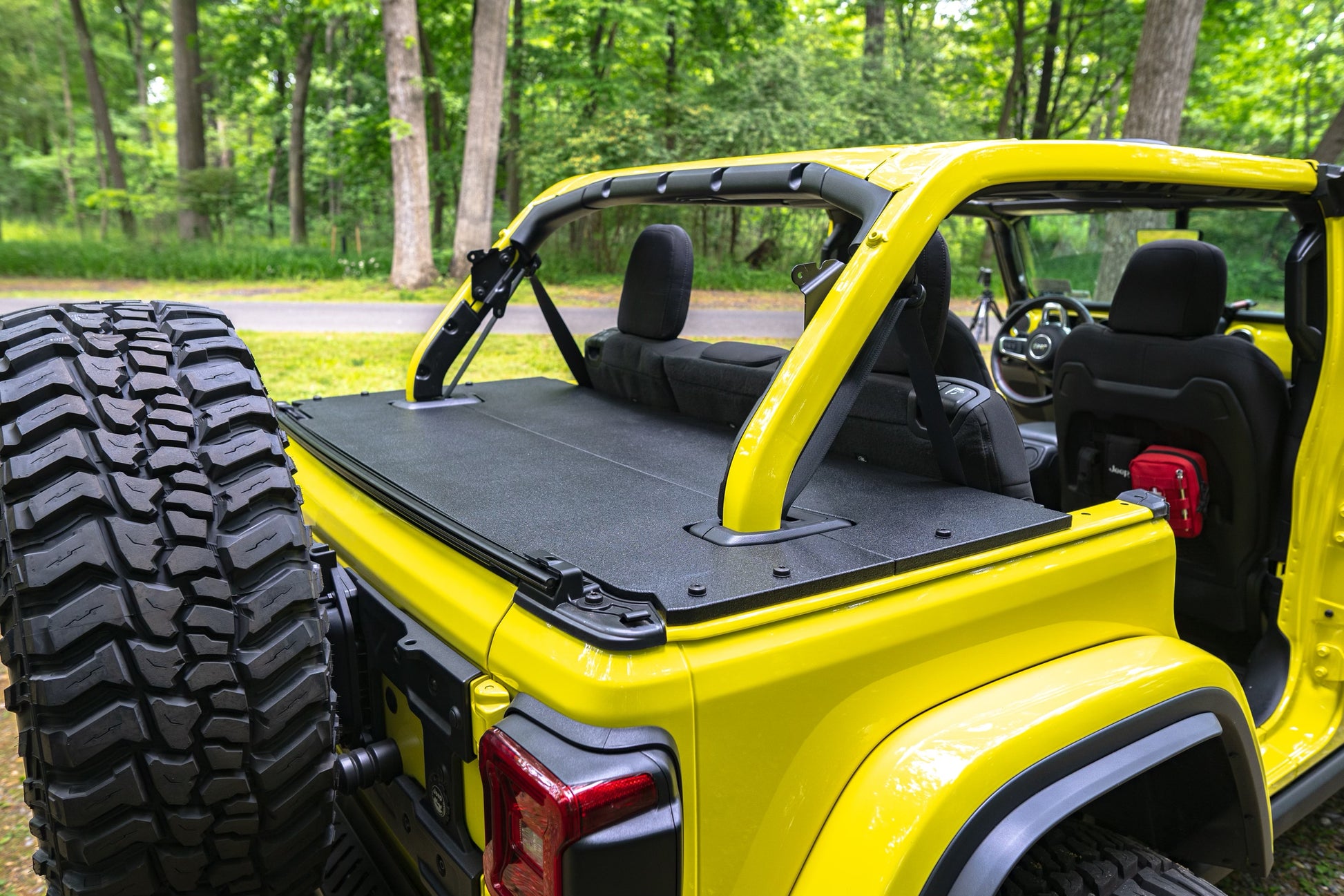 2018 2024 Jeep Wrangler JL 4 DOOR Rear Cargo Shelf